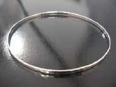 Classic high quality 925 sterling silver  bangle bracelet