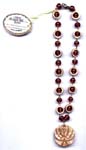 Wholesale jewelry pendant necklace, rhinestone necklace with flower pendant