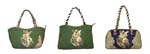 Oriental handbag wholesale, fashion handbags with cartoon figure decor
