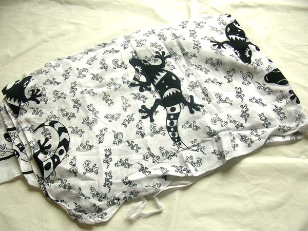 wholesale clothing canada -black gecko lizard balinese rayon kanga sarong lava lava