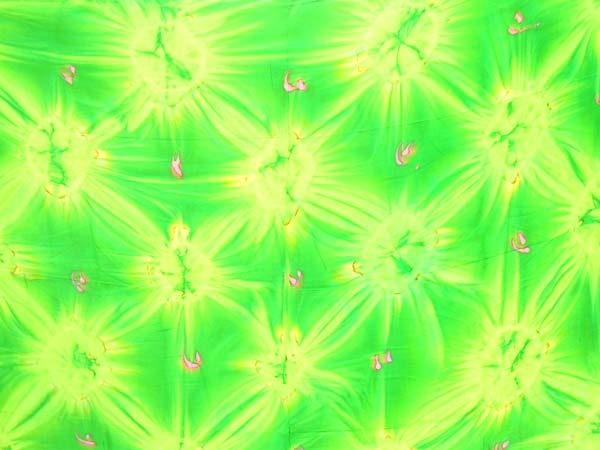 Handcrafted yellow and green tie dyed batik wrap, clothing outlet catalog