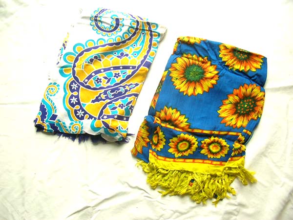 Import shopping collection, Unique patterned print design on ladies crafted sarong