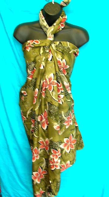 Sarong fashion wear, resort gift ideas, youth beach wraps, batik leisure apparel, ladies holiday clothing, island garments