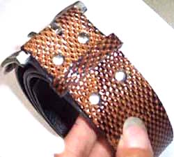 Belt wholesaler online wholesale leather belt in animal skin design