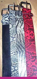 Wholesale body accessory, fashion belt with pattern decor