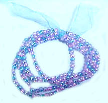 Wholesale beaded jewelry, fashion bracelet in knotted multi color beaded string design