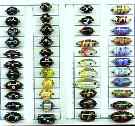 Wholesale beads, fashion glass eye beads with assorted design