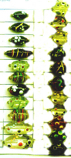 Wholesale Indian jewelry, fashion glass eye beads in assorted design