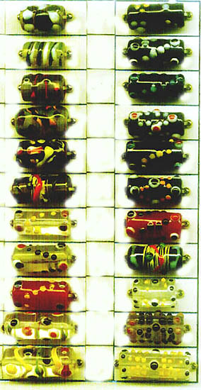 Wholesale Indian jewelry, fashion glass eye beads in assorted design