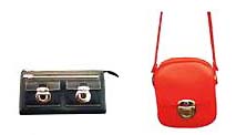 Wholesale handbags 2005, fashion handbags with clip-in pocket decor