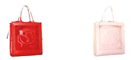 Mother's day gift wholesale, square shape fashion handbags with rose flower decor