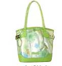 Wholesale handbags flower, transparent fashion handbag with flower decor