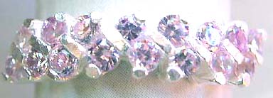 New fashion jewelry wholesale, a sterling silver ring with mini amethyst    