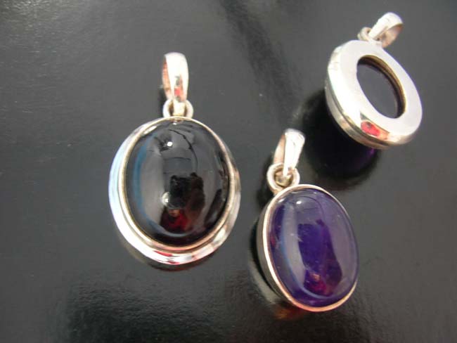 Gemstone gift, glamour jewelry, costume pendants, sterling silver, handcrafted fantasy clothing, unique accessory      