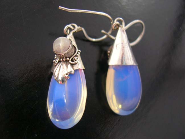 Ladies handcrafted earrings, trendy gemstone jewelry, anniversary gifts, beautiful sterling silver, hot fashions