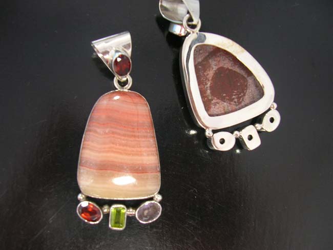 Cz gemstone fashions, sterling silver pendant, quartz gem, rhinestone jewelry, ladies vintage accessories, trendy crystals
