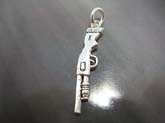 high quality 925 sterling silver  pendant in classical gun shape 